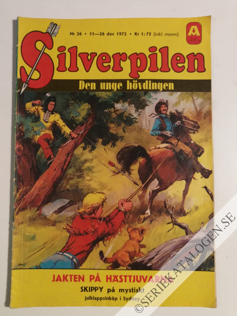 Framsida på Silverpilen #26 (1972)