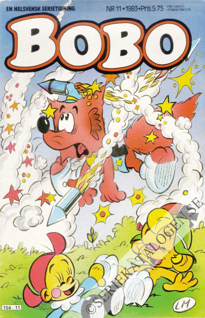 Framsida på Bobo #11 (1983)