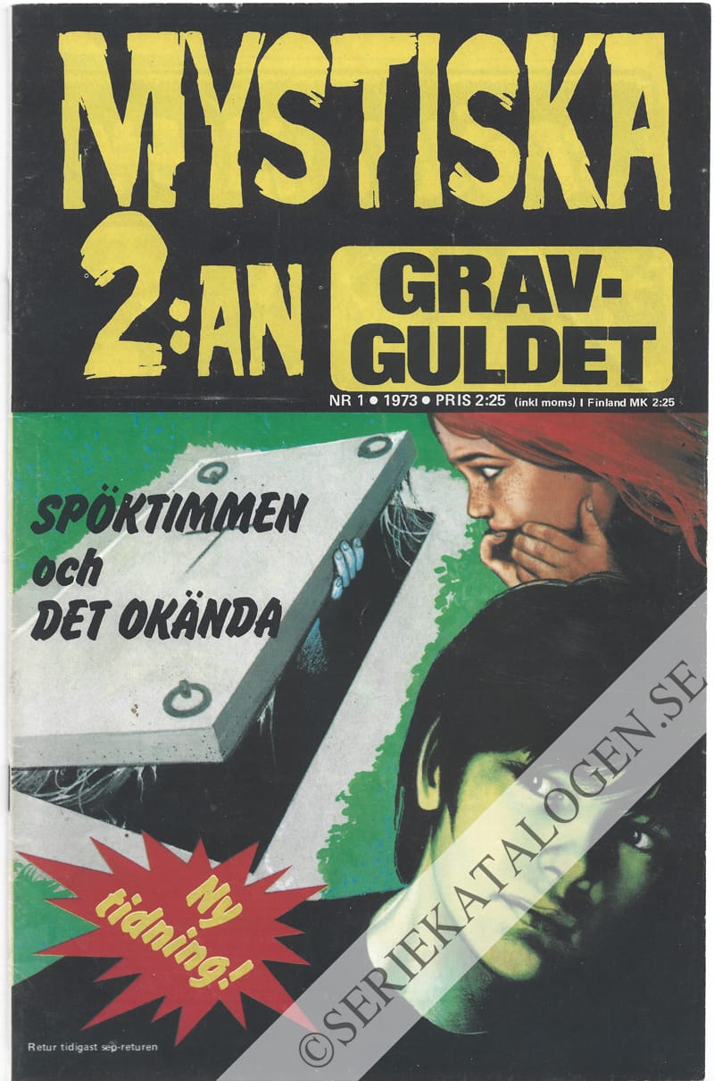 Framsida på Mystiska 2:an #1 (1973)