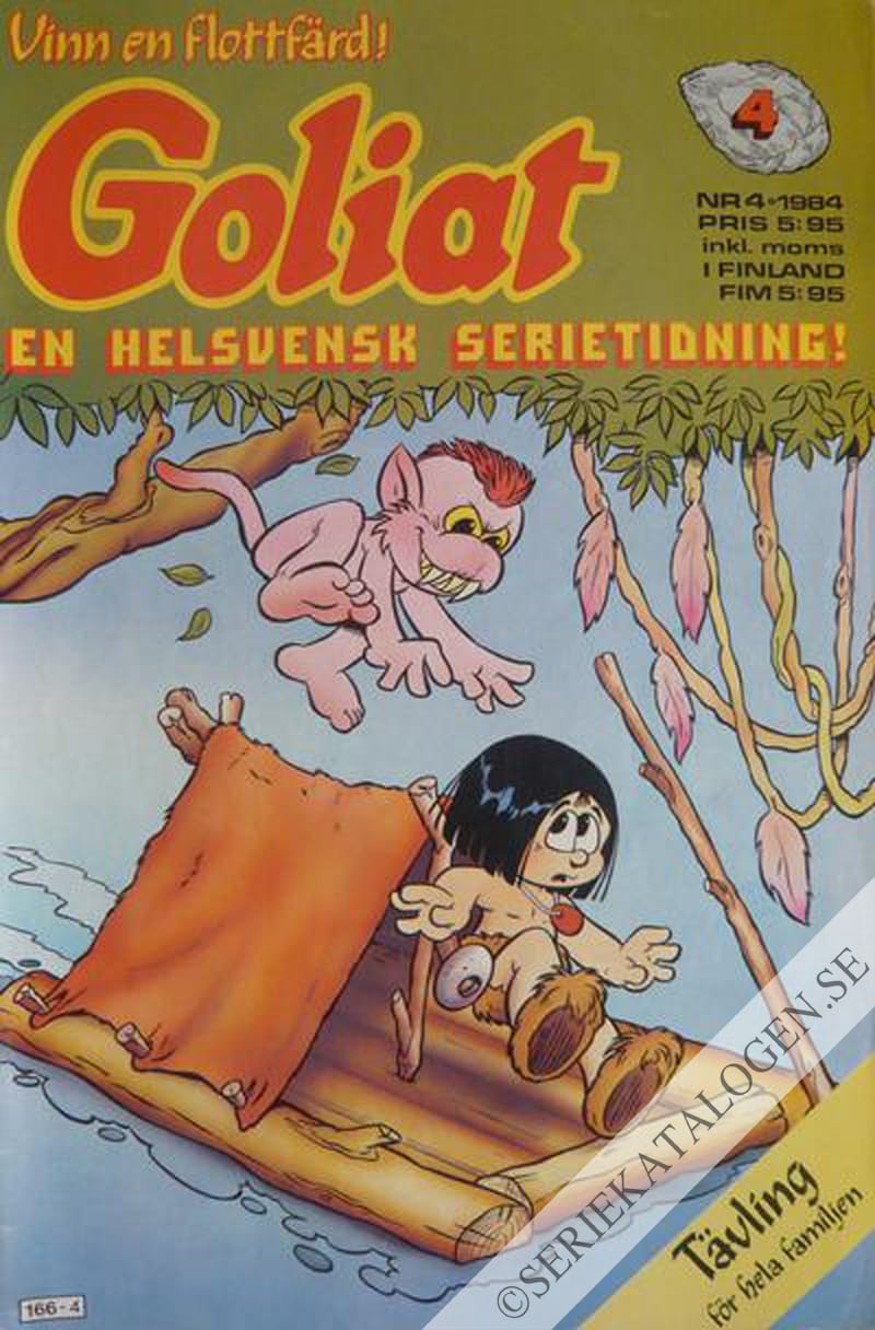 Framsida på Goliat #5 (1984)