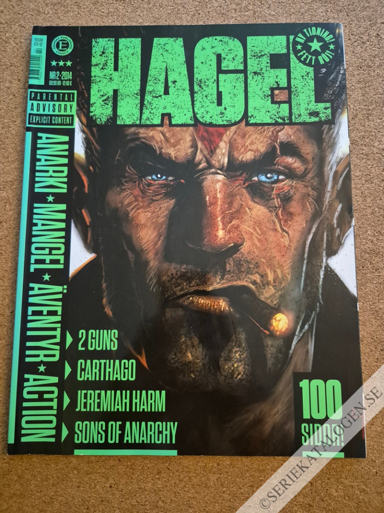 Framsida på Hagel #2 (2014)