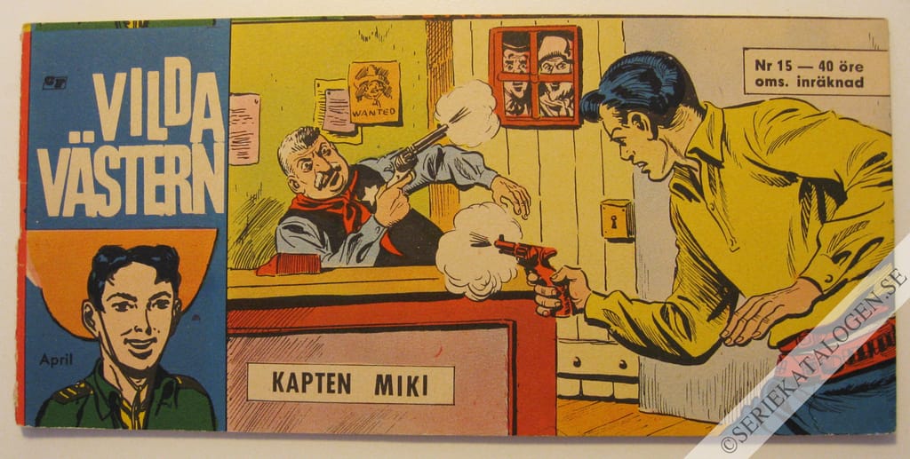 Framsida på Vilda Västern #15 (1965)