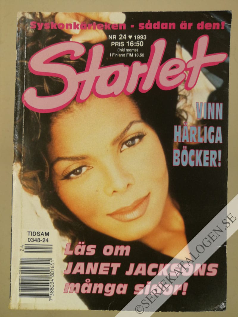 Framsida på Starlet #24 (1993)