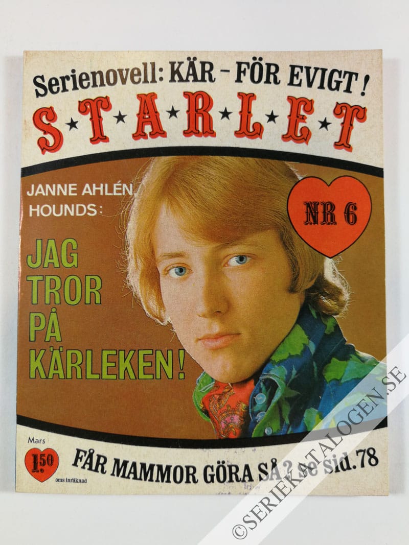 Framsida på Starlet #6 (1968)