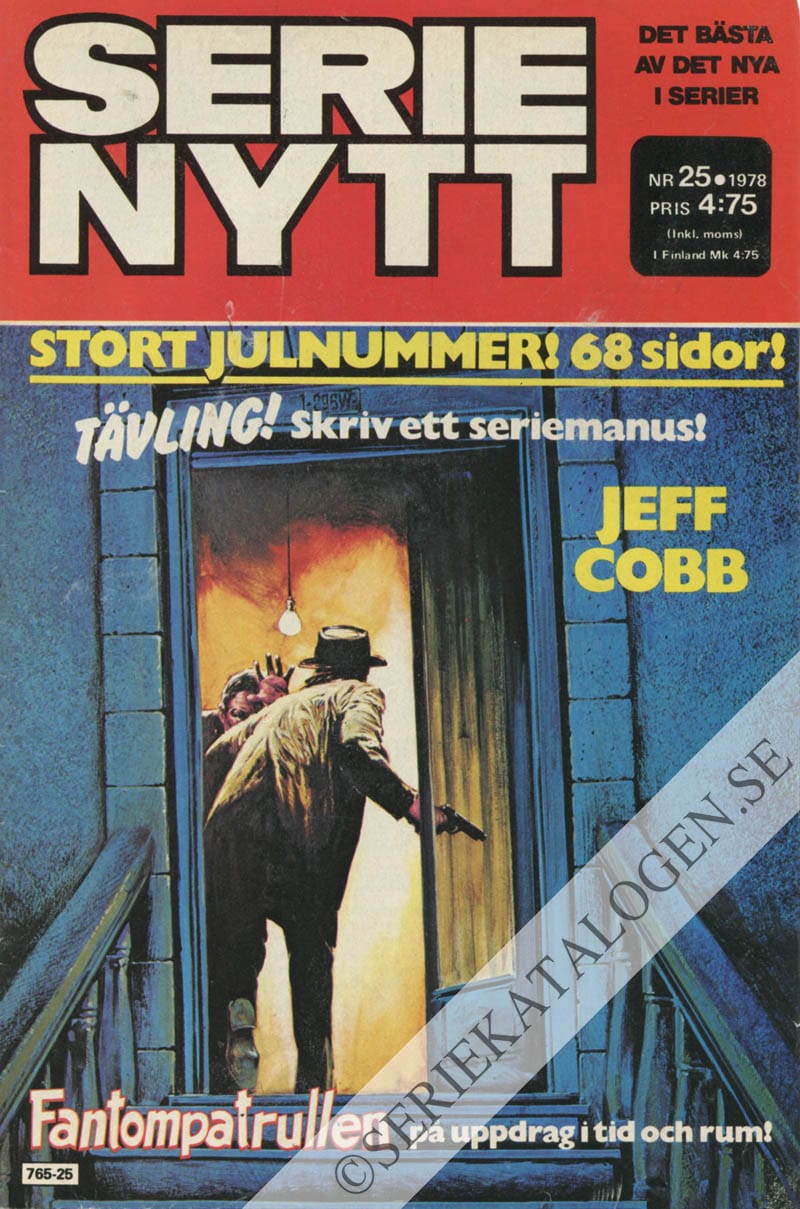 Framsida på Serie-Nytt #25 (1978)