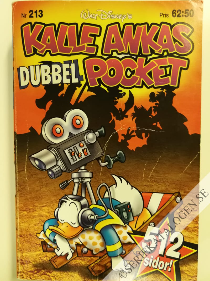Framsida på Kalle Ankas pocket #213 (1997)