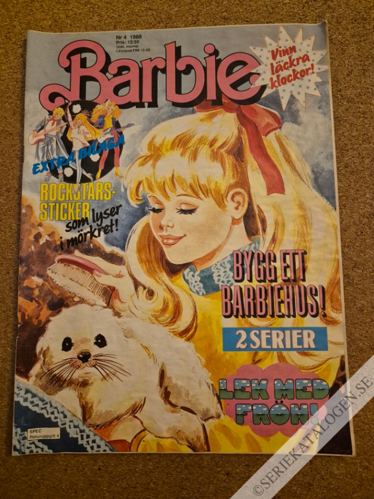 Framsida på Barbie #4 (1988)