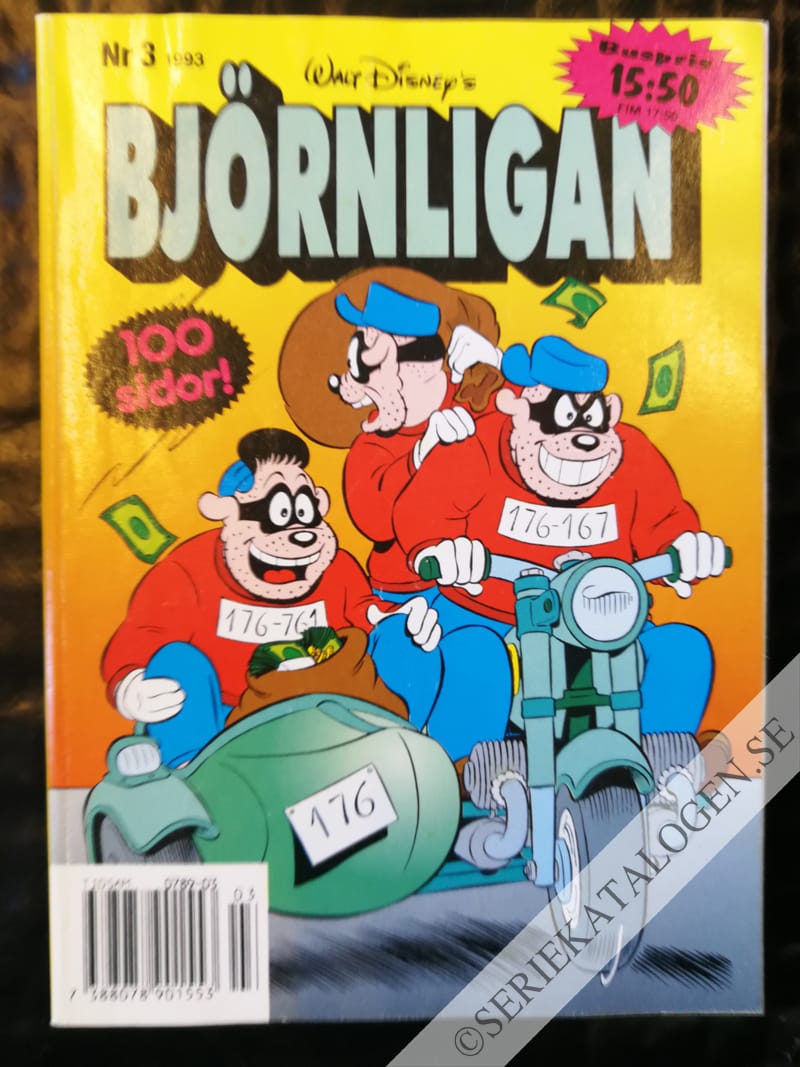 Framsida på Björnligan #3 (1993)