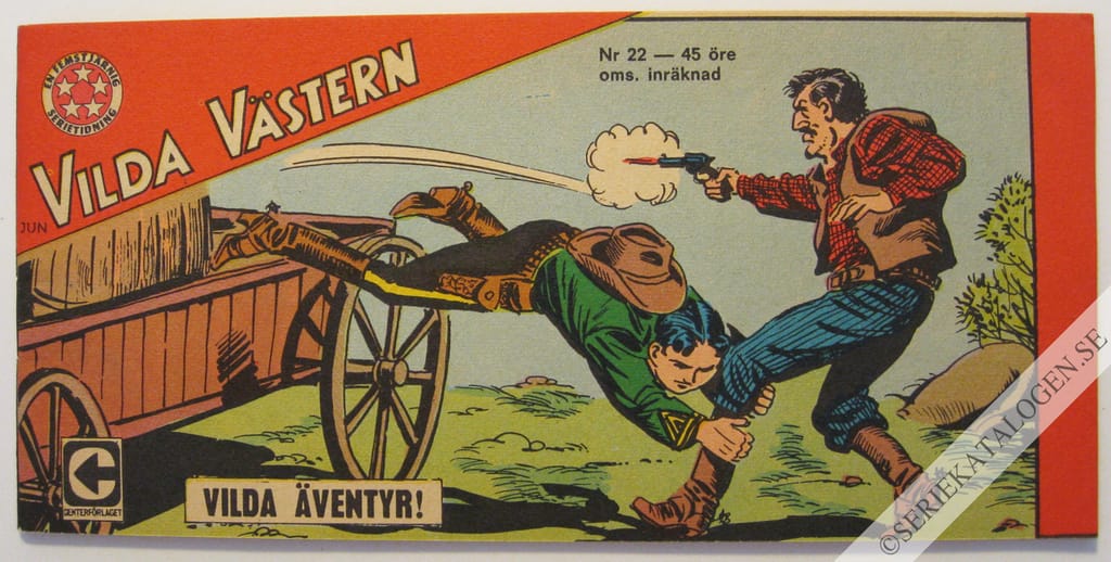 Framsida på Vilda Västern #22 (1967)
