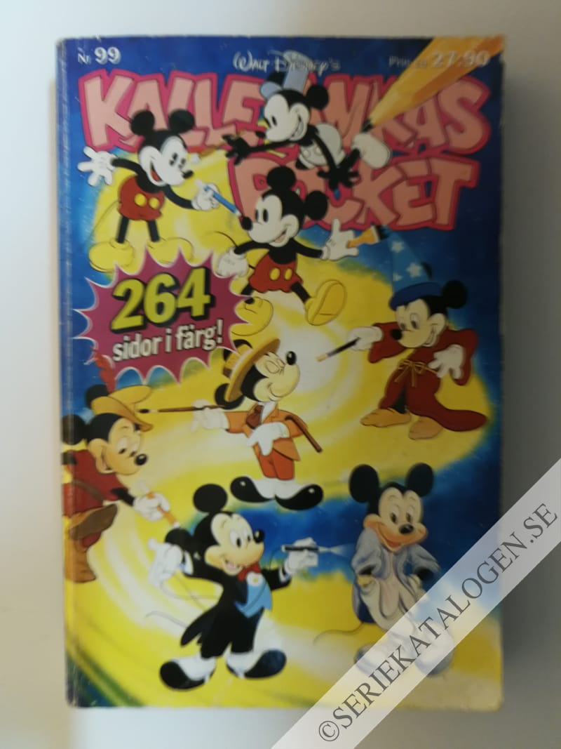 Framsida på Kalle Ankas pocket #99 (1988)