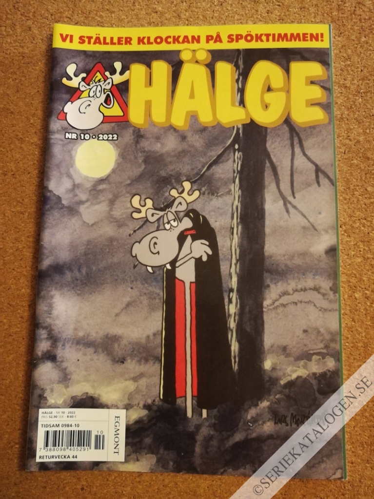 Framsida på Hälge #10 (2022)