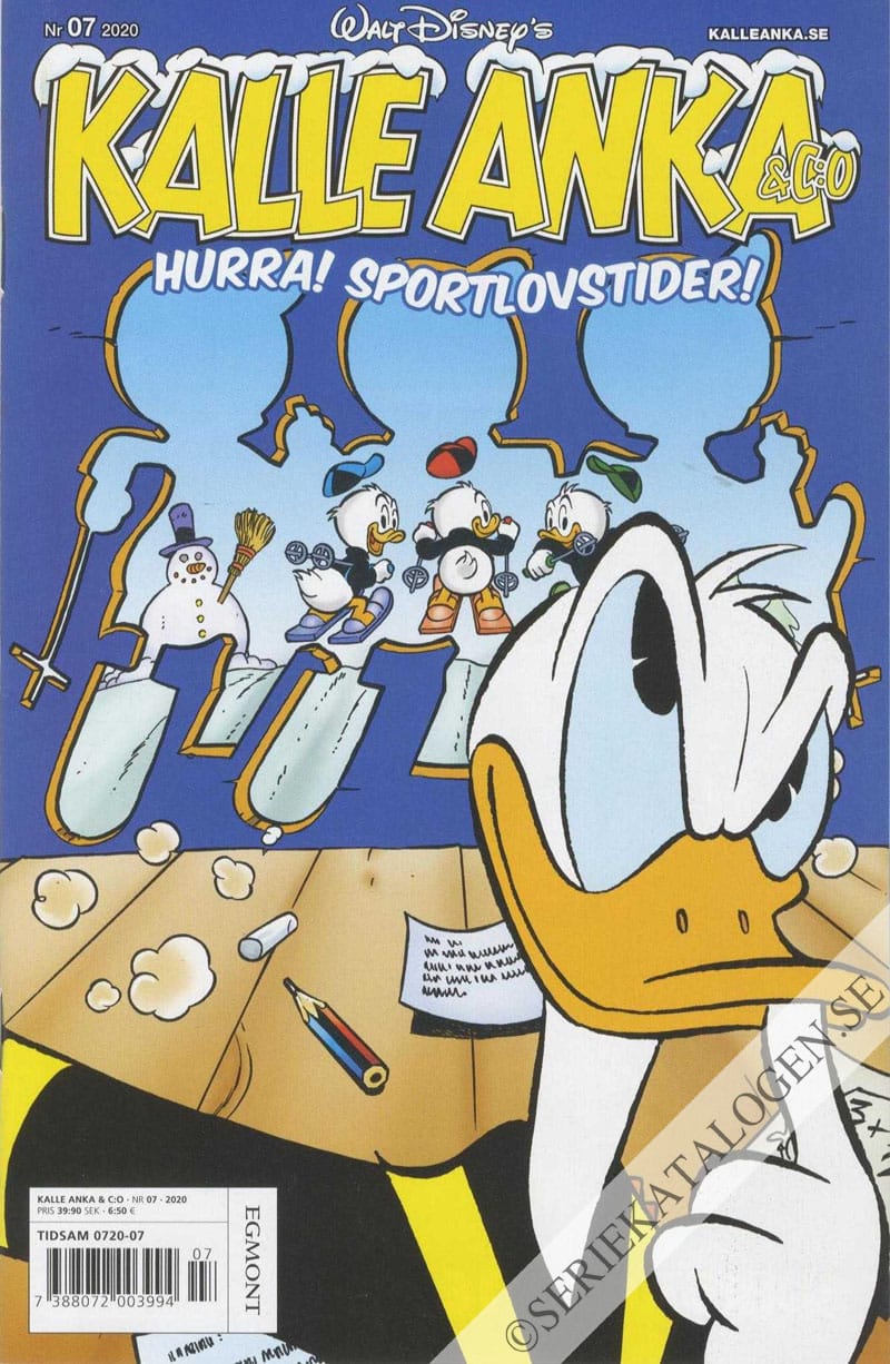 Framsida på Kalle Anka & C:o #7 (2020)