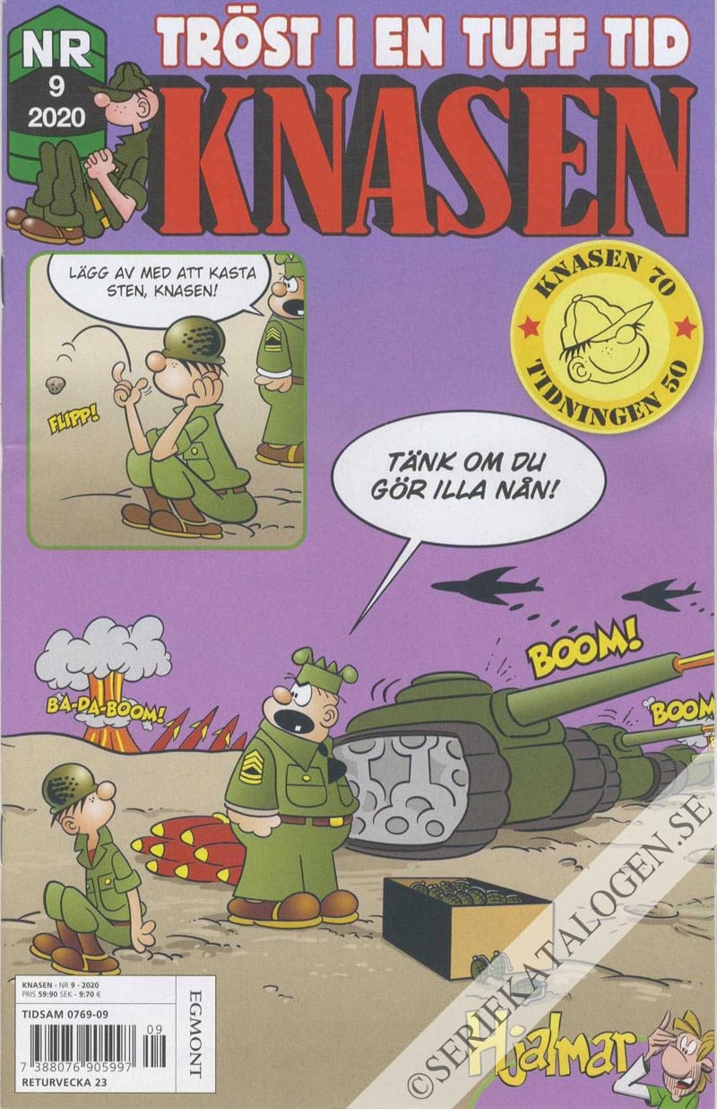 Framsida på Knasen #9 (2020)