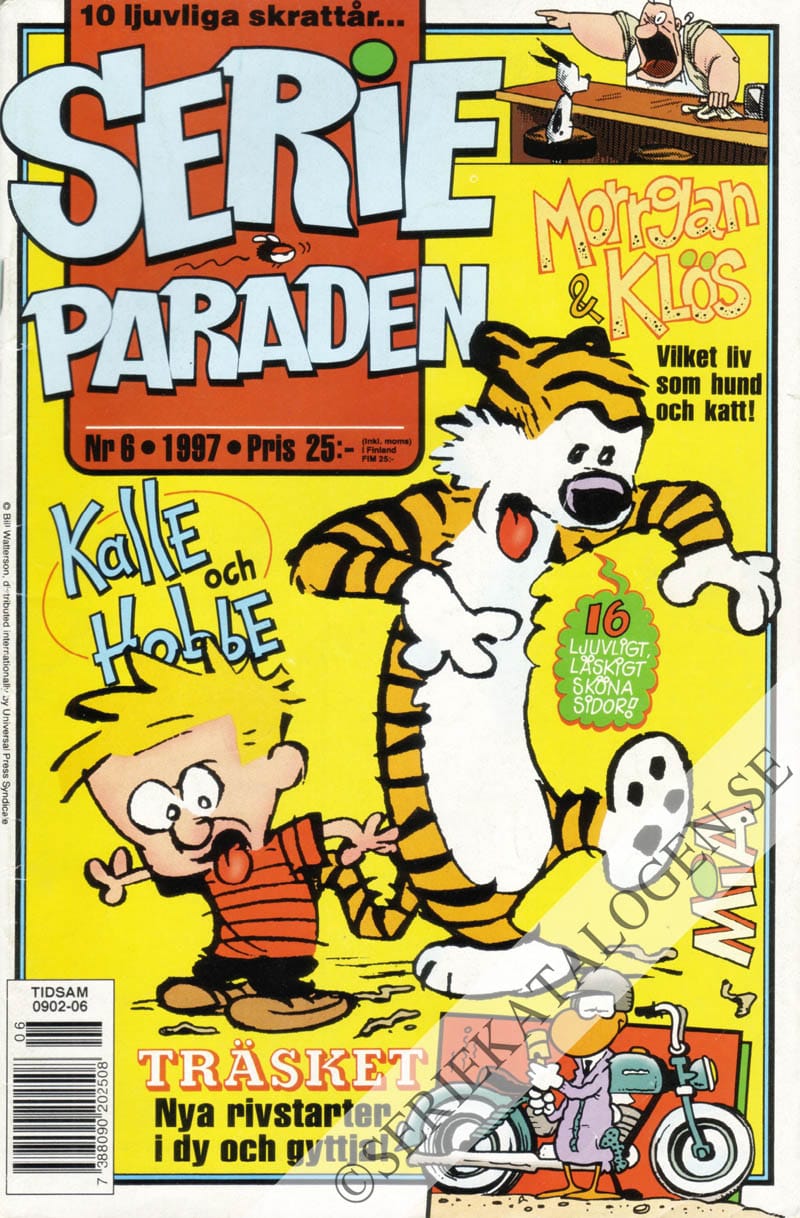 Framsida på Serie-paraden #6 (1997)