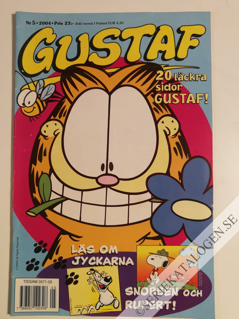 Framsida på Gustaf #5 (2004)