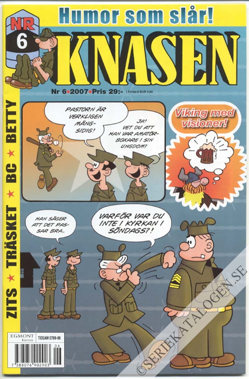 Framsida på Knasen #6 (2007)