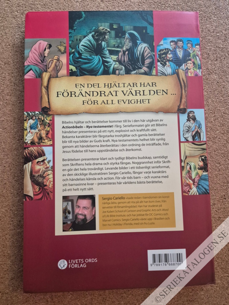 Baksida på Berättelsen om guds frälsning (2012)