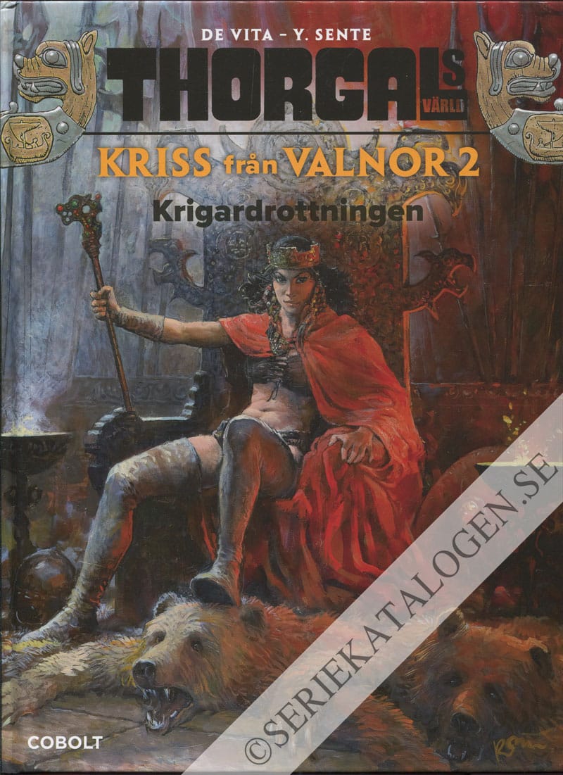 Framsida på Thorgals värld Krigardrottningen (2018)
